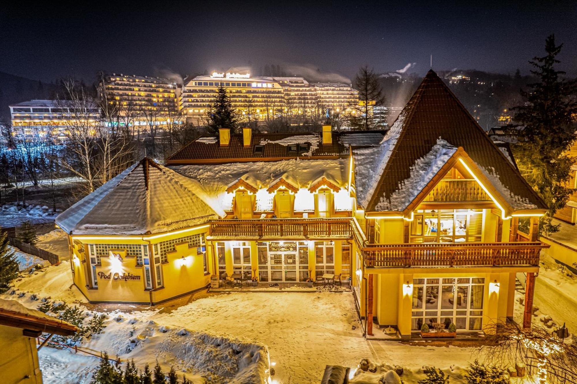 Hotel Pod Golebiem Wisła Exterior foto